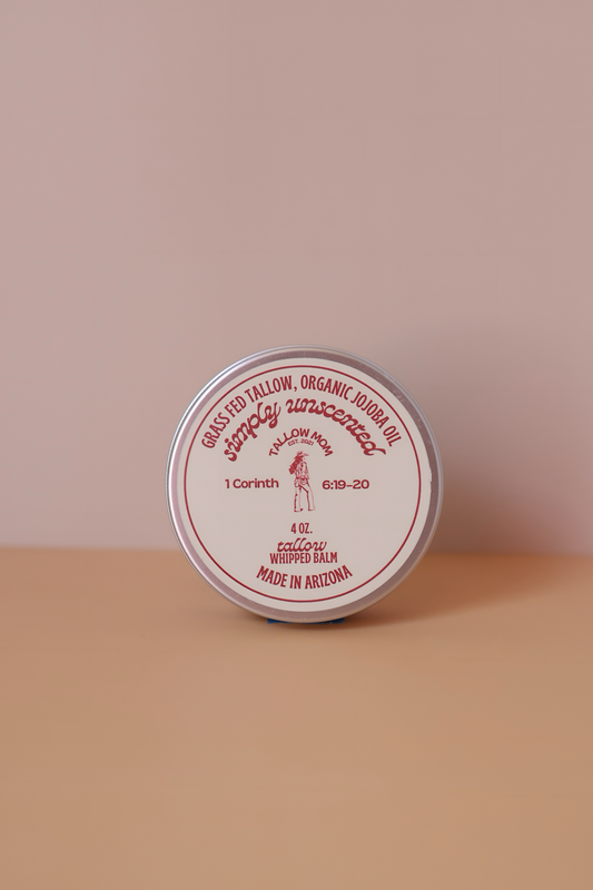 Tallow Mom Unscented Balm